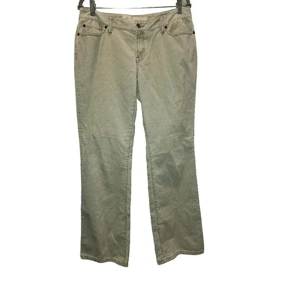 Loft Curvy Women's Boot Cut Size 8 Corduroy Pants - Picture 1 of 4